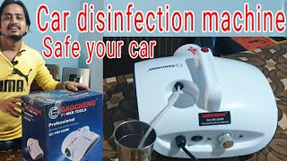 Auto disinfection fog machine for car home office etc [upl. by Acirtap]