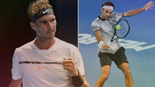 RAFAEL NADAL 2017  Best Points vs Federer HD [upl. by Allsun]