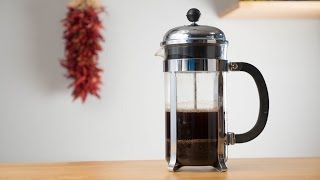 How to make a French Press Coffee at Home [upl. by Nauqal935]