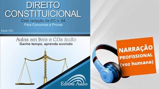 AUDIOBOOK  DIREITO CONSTITUCIONAL [upl. by Koeppel]