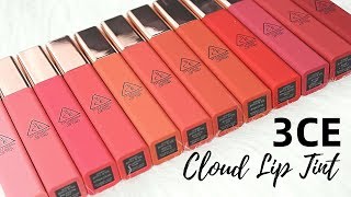 BIYW Review Chapter 207 3CE CLOUD LIP TINT SWATCH amp REVIEW [upl. by Loredo]