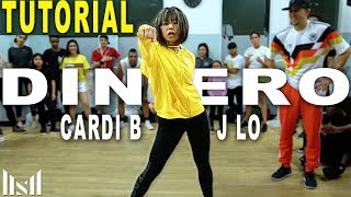 DINERO  Jennifer Lopez amp Cardi B Dance Tutorial  Matt Steffanina amp Alyson Stoner Choreography [upl. by Nassir]