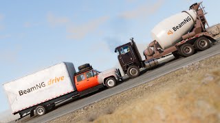 BeamNG Drive  How Much Damage Can Different Cars Do To The New MDSeries [upl. by Enilrae407]