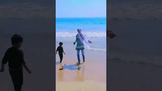 Sandspit beach  fun youtubeshort 😊 [upl. by Boffa]