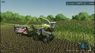 FS22 Chopping Chaff on Midwest Hills 4x map [upl. by Newbill]