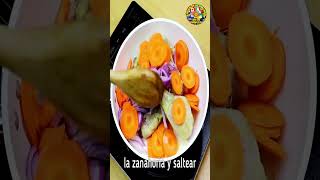 Mega Cazuela De Pollo y Verduras  pollo verduras youtube recipe viral food cooking shorts [upl. by Aidile161]