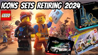 All LEGO Icons Sets Retiring 2024 amp Investment Tips [upl. by Nagiem]