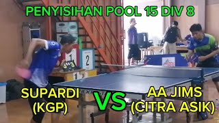 VARDI KGP VS AA JIMS CITRA ASIK  PENYISIHAN POOL 15 DIV 8 PPS CUP 3 2024 [upl. by Meil]