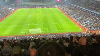 Aston Villa Fans Sing Leon Bailey Song He Comes From Jamaica At Villa Park Against Man City [upl. by Kcirddec179]