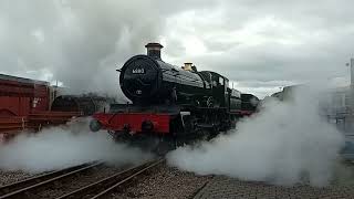 6880 Betton Grange New Build first ever steaming and test movement [upl. by Etnad]