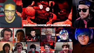 FNAF  COUNT THE WAYS SONG LYRIC VIDEO  Dawko amp DHeusta REACTION MASHUP984 [upl. by Eillac18]