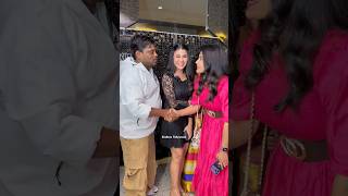 Bigg Boss RJ Kajal amp Hamida At Entry At Tasty Teja Birthday Celebrations  Bigg Boss Tasty Teja [upl. by Araeic]