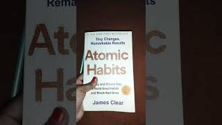 Self Help Books  Atomic Habits By James Clearbooksgoodhabitsshortsbuildinggoodhabitsbooktube [upl. by Eimmac478]