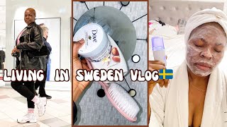 Daily Life in A Frozen Land🇸🇪 living in Sweden as black  Skin care Routine  Shopping  2k Sub [upl. by Thevenot]