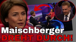 💥Kretschmer ESKALIERT  Daraufhin DEMÜTIGT ihn Maischberger Live😄 [upl. by Arabella]