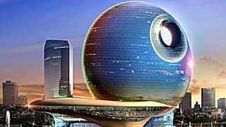 Skyscrapers to Rise Over Baku Azerbaijan Skyline Death Star Hotel e Moon Rising Hotel [upl. by Bev]