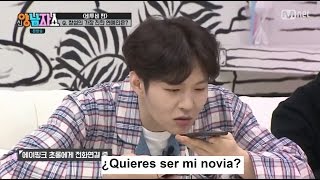 SUB ESP Changsub le pide a Chorong que sea su novia BTOPINK en Yang Nam Show [upl. by Navert91]