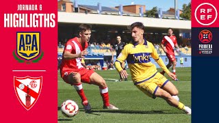 Resumen PrimeraFederación  AD Alcorcón 22 Sevilla Atlético  Jornada 6  Temporada 202425 [upl. by Binah539]