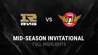 RNG vs SKT All Games Highlights Semifinal MSI 2016 Mid Season Invitational  Royal v SKTelecom T1 [upl. by Oibesue]