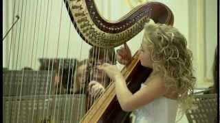 U Temirkanov Awards Ceremony A Zabel  quotAt the fountainquot Alisa Sadikova  9 years old harpist [upl. by Onileva]