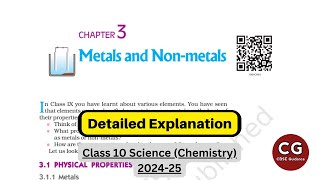 Metals and Nonmetals Class 10 Detailed NCERT One Shot for Top Marks [upl. by Mignonne]