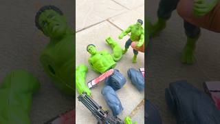 Oh no  Good bye my Dad  Marvel Toys marvel hulk spiderman [upl. by Reeta]