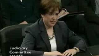 Sen Feinstein DCA Questions Kagan [upl. by Nosrettap]