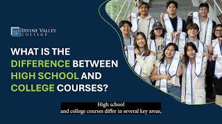 What is the difference between high school and college courses [upl. by Eigram737]