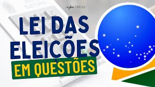 AULA 1  Direito Eleitoral  Lei das Eleições em Questões  TSE Unificado 2024 [upl. by Odranar]