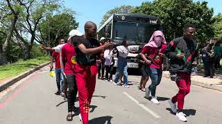 fighters Never Give Up  EFFSC VS SASCO at Khwezi  EFFSC Funeral at UKZN Edgewood Campus EFFSC [upl. by Iredale]