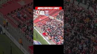 Middlesbrough Limbs Boro Goal v Stoke City  middlesbroughfc footballshorts utb [upl. by Airres]