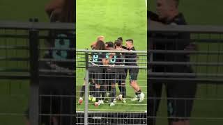 Como  SS Lazio 15 seriea 31102024 ultraslazio tifosi pyrotehnik GOL CASTELLANO [upl. by Callahan]