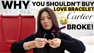 Nooo🫣WHAT HAPPENED TO MY CARTIER LOVE BRACELETS  COMPARE TIFFANY LOCK BRACELET STORYTIME  CHARIS [upl. by Schecter862]