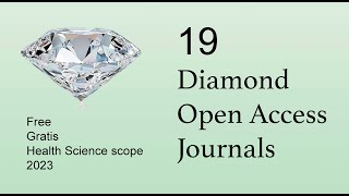 Diamond open access journals Scopus 2023 Health Science  Free Gratis [upl. by Elehcim]