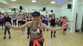 RICKY MARTIN “Vente pa’ Ca” Aclass remix  Zumba SambaCumbia [upl. by Jardena]