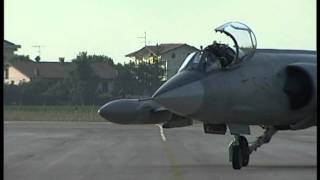 F104 Starfighter 5°Stormo Cervia AB last year 2003 22wmv [upl. by Brita]