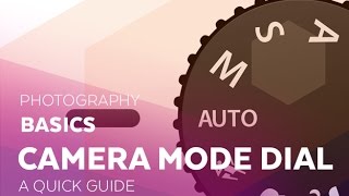 Photography Basics Understanding your DSLR Camera Mode Dial [upl. by Notneb]