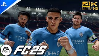 PS5 EA FC 25 Gameplay  Barca vs Man City  4K60FPS FC 25 [upl. by Jd]