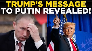 Trump Speech LIVE Donald Trump Gives Message To Vladimir Putin  US Election 2024  US News [upl. by Anallese274]