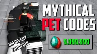 MYTHICAL PET UPDATE CODES IN ROBLOX WEIGHT LIFTING SIMULATOR 3 [upl. by Paxton]