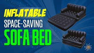 Inflatable Sofa Bed 5in1 Black Couch by Bestway [upl. by Ij]