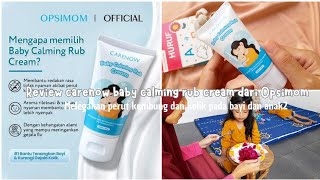 Vlog 56 review Carenow Baby Calming Rub Cream dari OPSIMOM▪︎melegakan perut kembung pada bayi [upl. by Hembree]