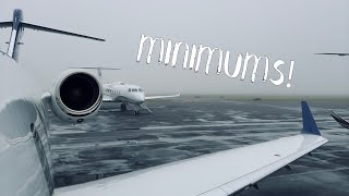 4K  Pilots View  Breaking Out at Minimums at Nantucket [upl. by Cusack]