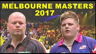 van Barneveld v Cadby R1 2017 Melbourne Darts Masters [upl. by Etyam]