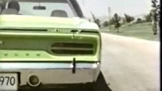 70 Plymouth Roadrunner Commercial 2 [upl. by Elysha548]