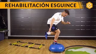 Recuperación y prevención de ESGUINCE de TOBILLO [upl. by Adhamh]