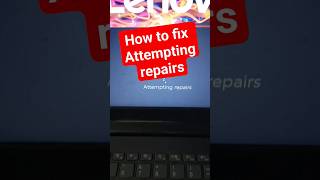 attempting repairs  how to exit this promlem 😱 shorts windows windows10 windows11 viral [upl. by Phio301]