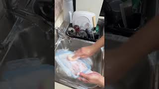 Part 2 cleaning dishwashing cleantok dishwash dishwasher softwashing water kitchen [upl. by Talia]