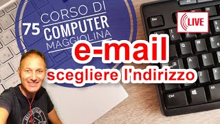 75 Come scegliere lindirizzo email  AssMaggiolina Daniele Castelletti [upl. by Yslek194]