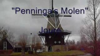 Korenmolen Penningas Molen in Joure [upl. by Aeslek]